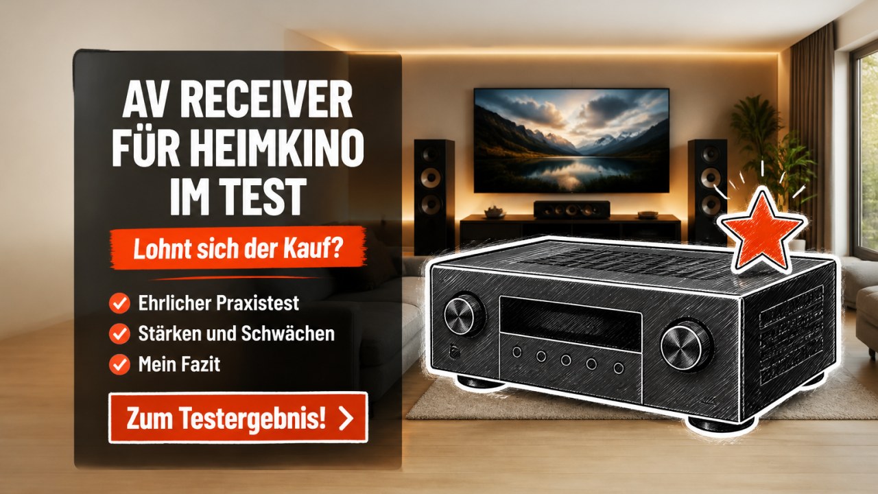 AV Receiver für Heimkino Test 2026 – Top‑Modelle im Vergleich