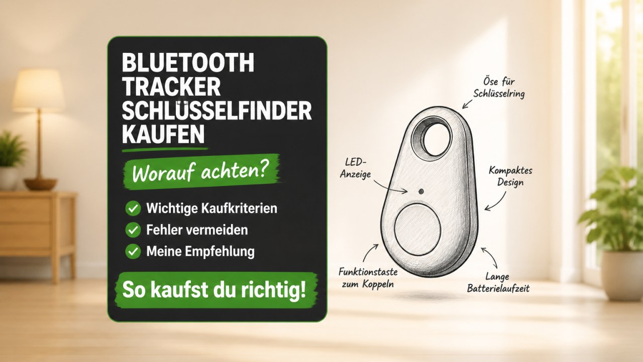 Bluetooth Tracker Schlüsselfinder Test 2026