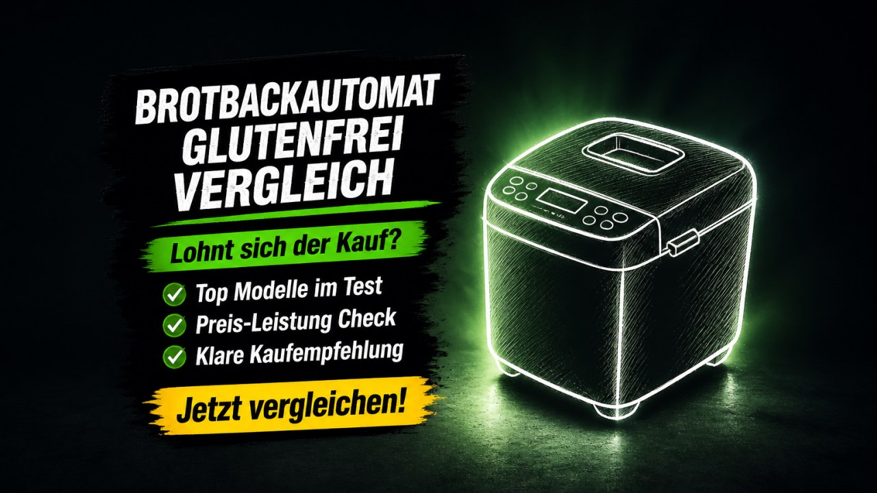 Brotbackautomat glutenfrei Vergleich 2026