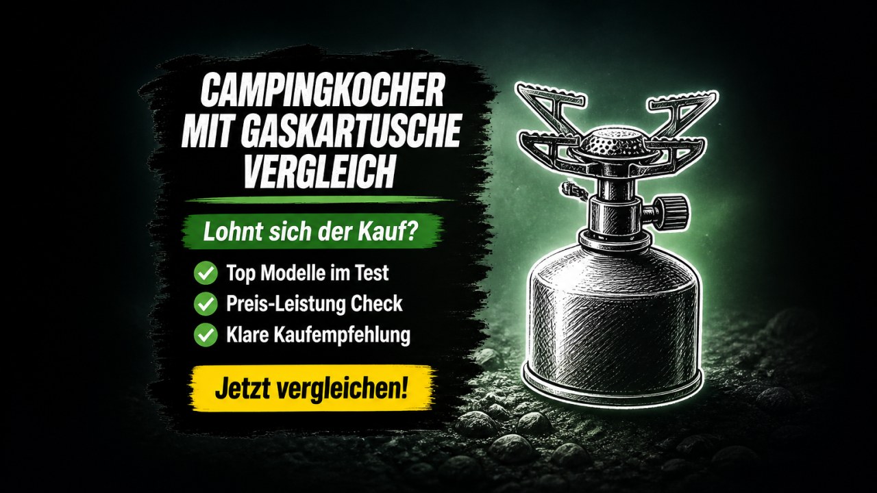 Campingkocher mit Gaskartusche Test 2026