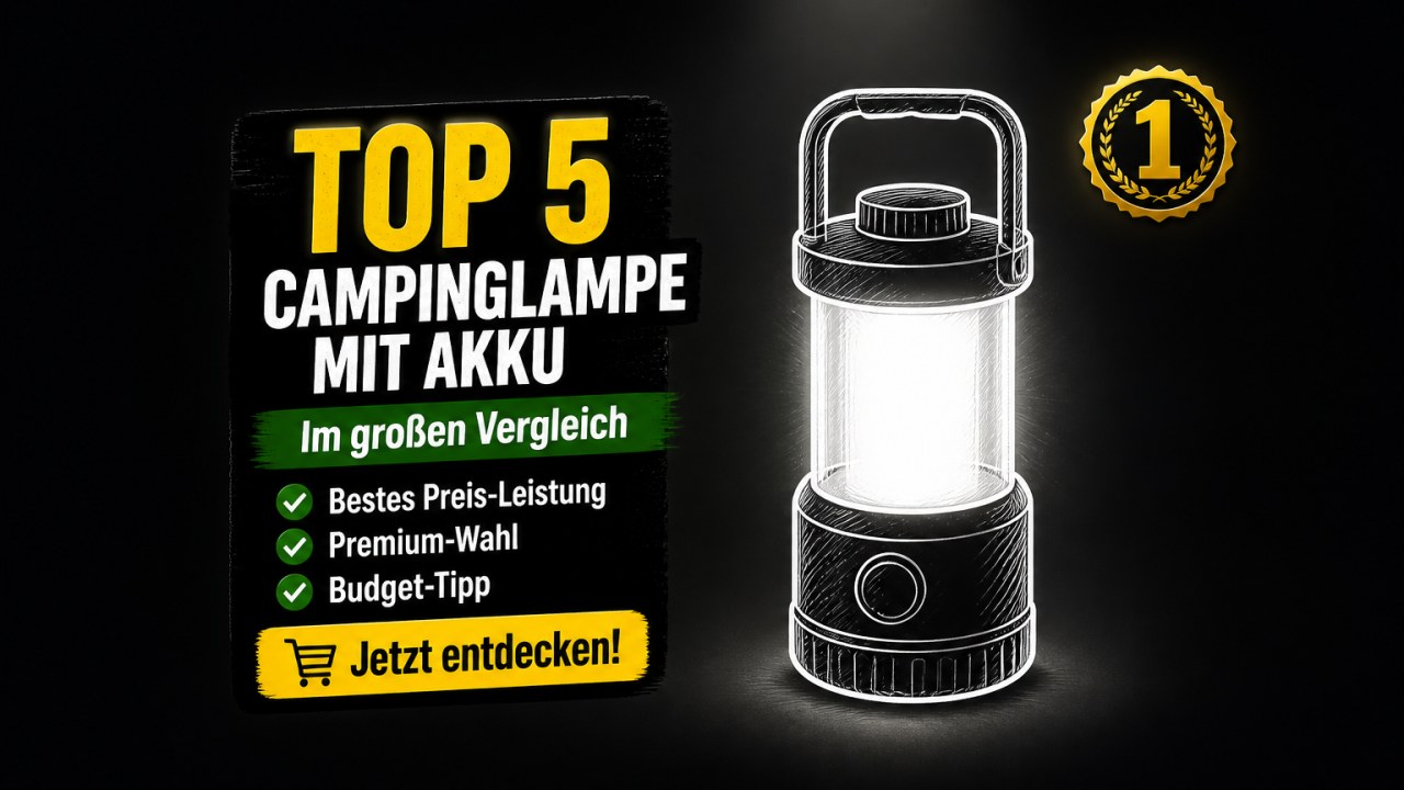 Campinglampe mit Akku kaufen 2026