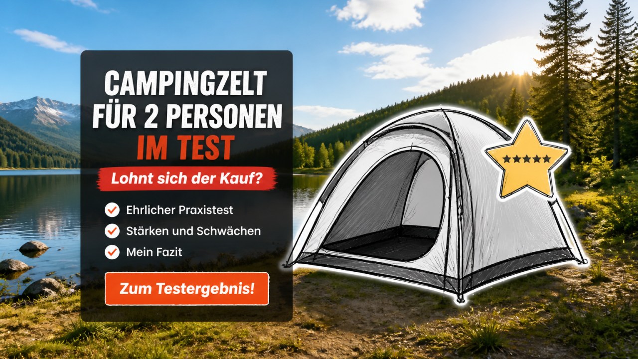 Campingzelt für 2 Personen Test 2026