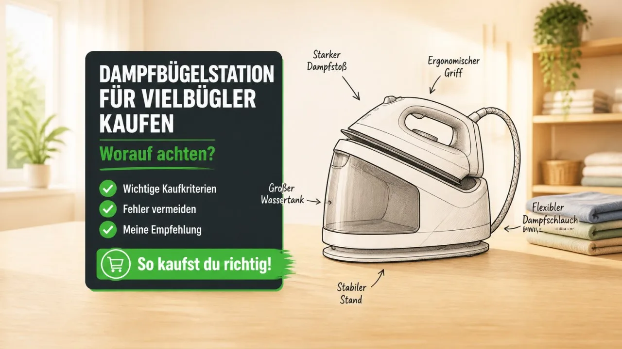 Dampfbügelstation für Vielbügler Ratgeber 2026