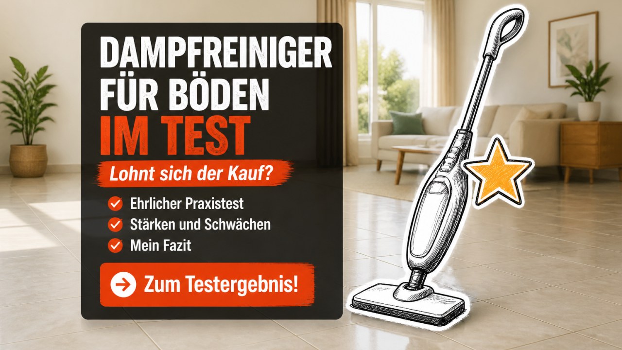 Dampfreiniger für Böden Test 2026 – Welcher ist der Beste?