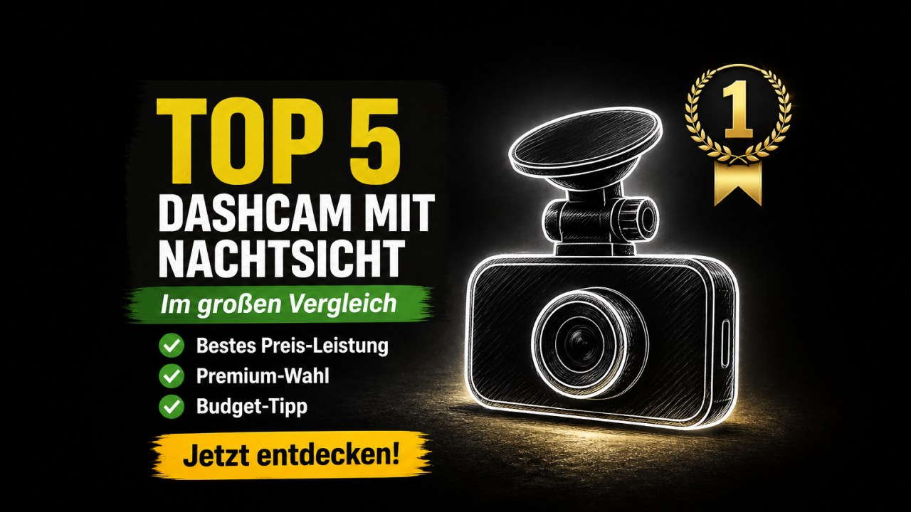 Die besten Dashcam mit Nachtsicht 2026 im Test