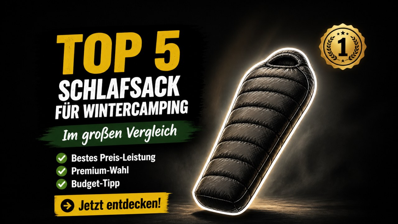 Die besten Schlafsäcke für Wintercamping 2026 im Test