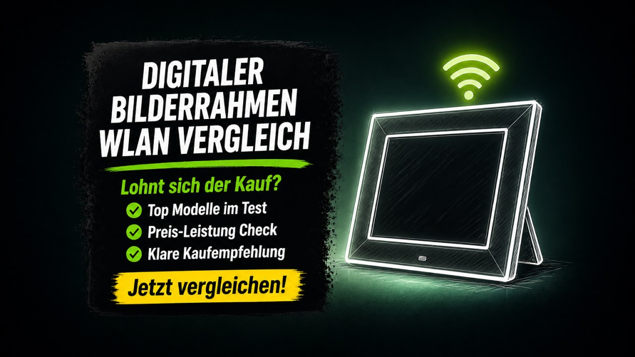 Digitaler Bilderrahmen WLAN Test 2026