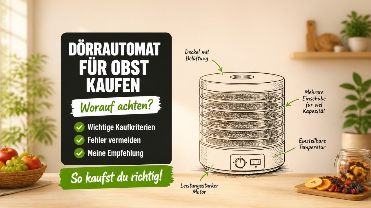 Dörrautomat für Obst Test 2026