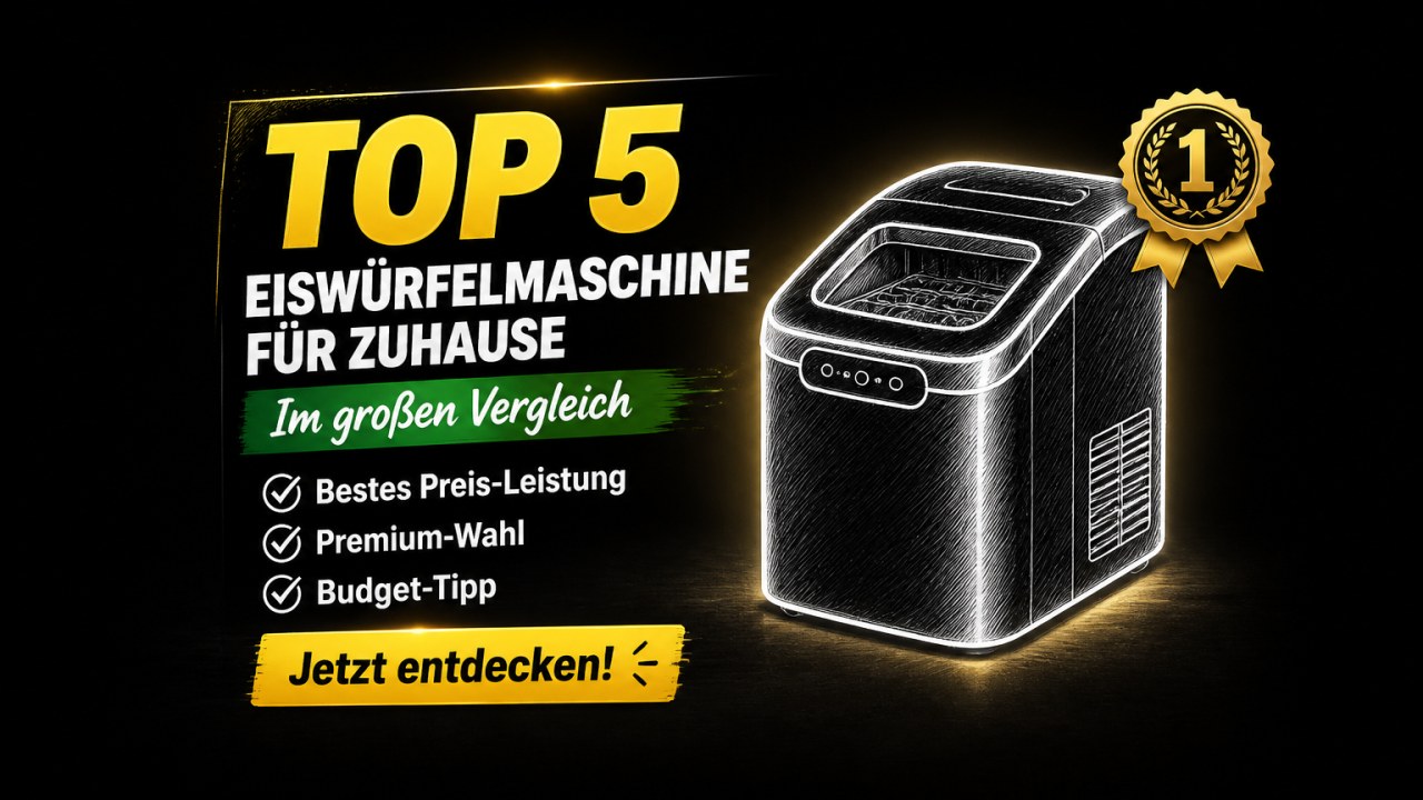 Die besten Eiswürfelmaschinen für Zuhause 2026