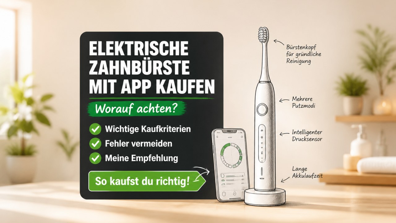Elektrische Zahnbürste mit App Test 2026