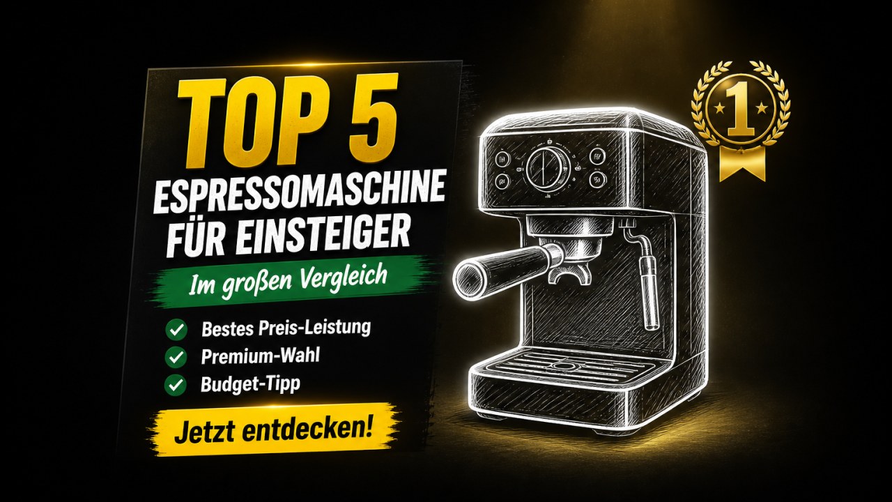 Die besten Espressomaschinen für Einsteiger 2026 im Test