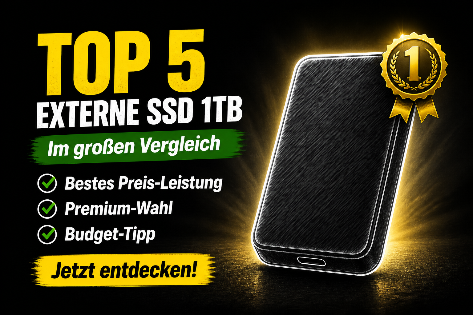 Die besten Externe SSD 1TB 2026 im Test