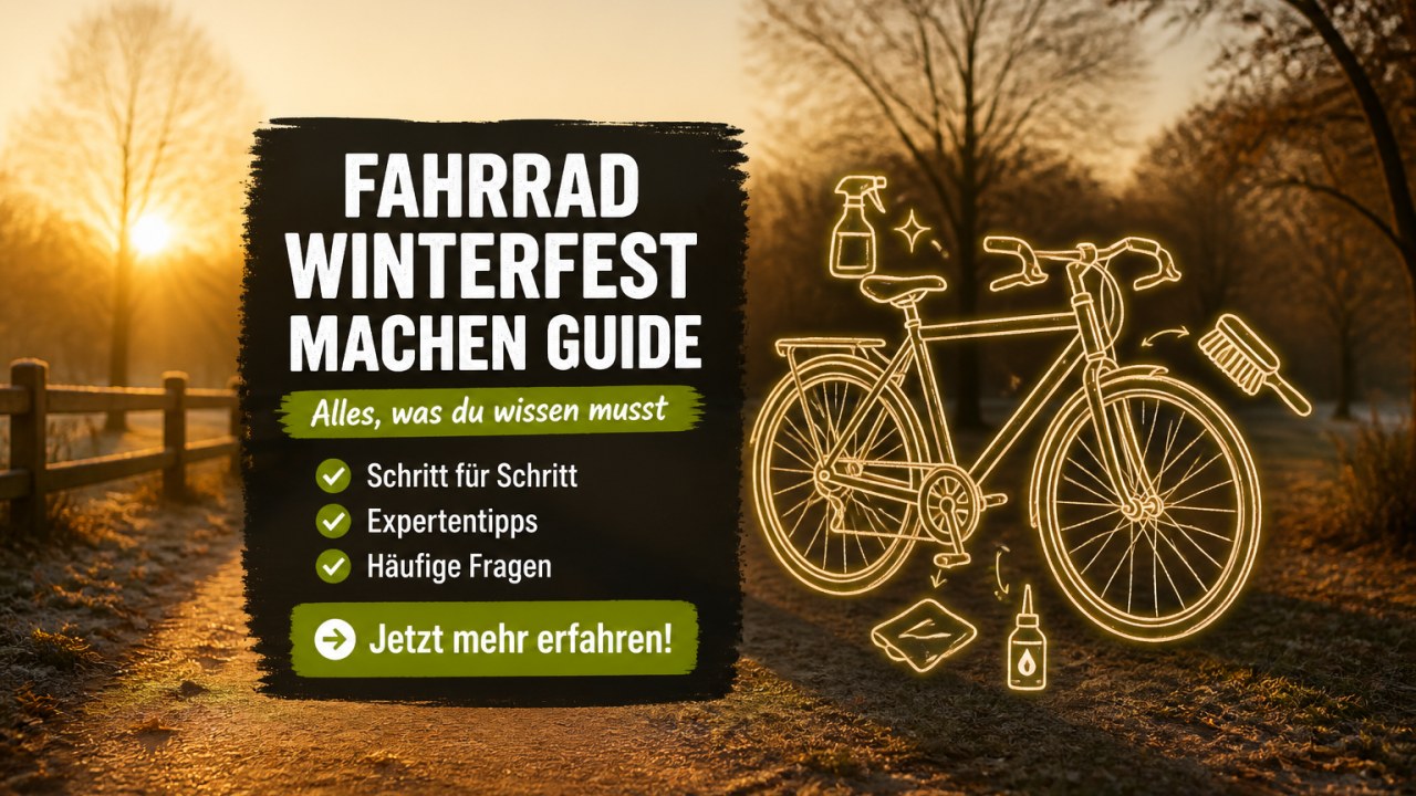 Fahrrad winterfest machen: Der umfassende Ratgeber