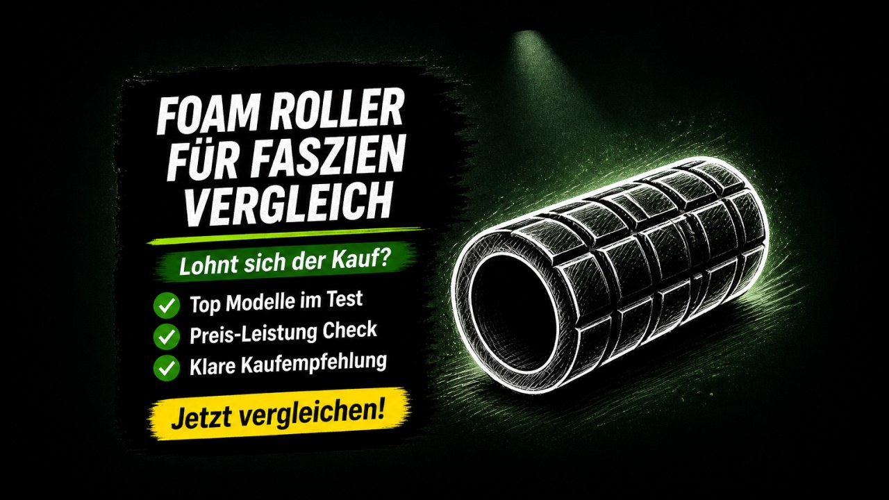 Foam Roller für Faszien Vergleich 2026
