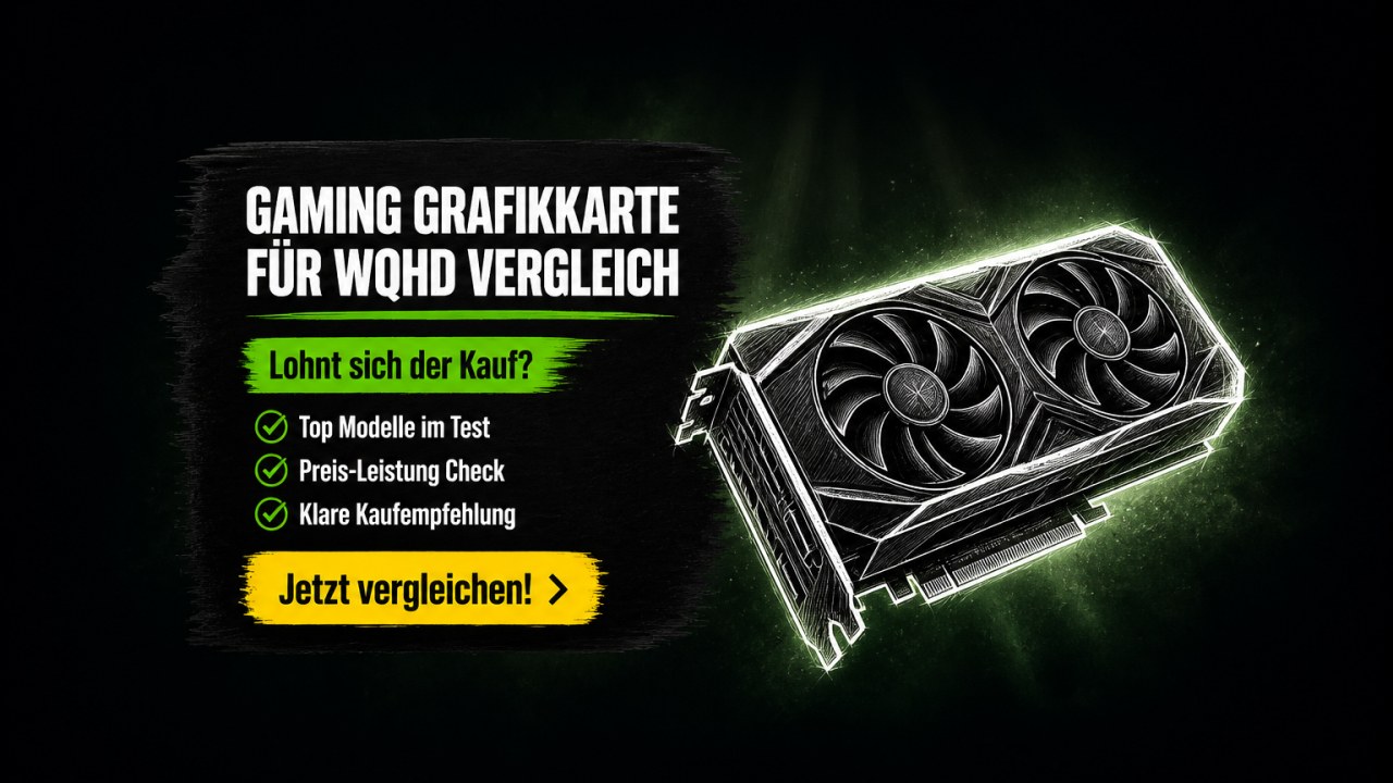 Gaming Grafikkarte für WQHD – Top‑Empfehlung 2026