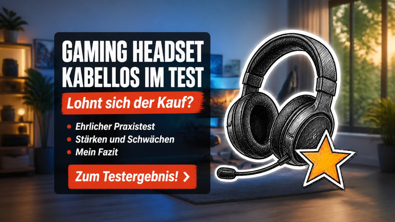 Gaming Headset kabellos Test 2026 – Top Modelle im Vergleich