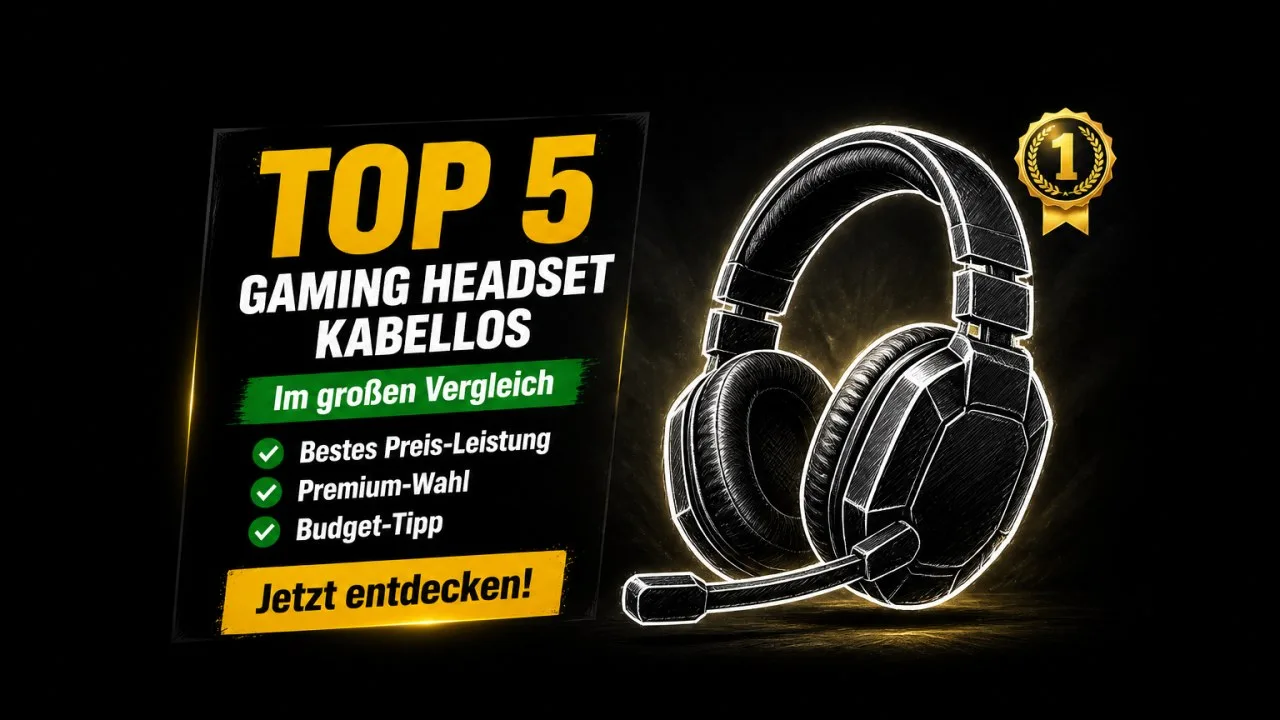 Die besten Gaming Headset kabellos 2026 im Vergleich
