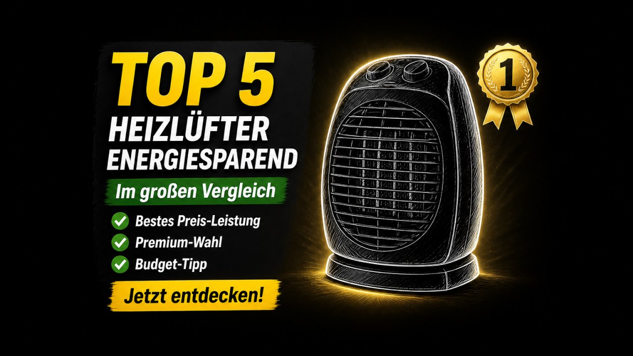 Die besten Heizlüfter energiesparend im Test 2026