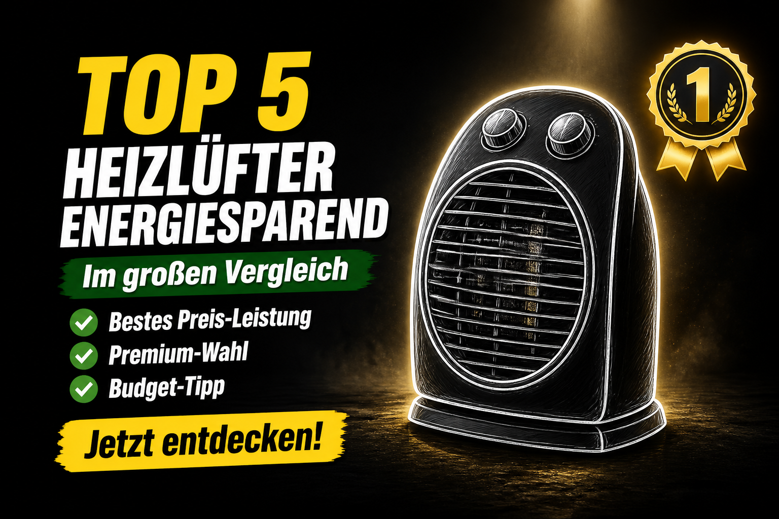 Heizlüfter energiesparend kaufen 2026