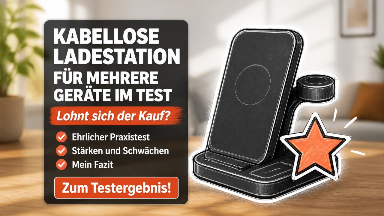 Kabellose Ladestation Test 2026 – Top‑Modelle für mehrere Geräte