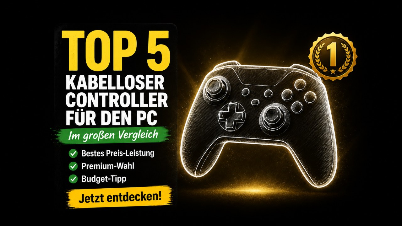Kabelloser Controller für den PC – Test & Kaufberatung 2026