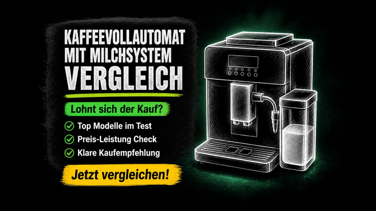 Kaffeevollautomat mit Milchsystem Vergleich 2026