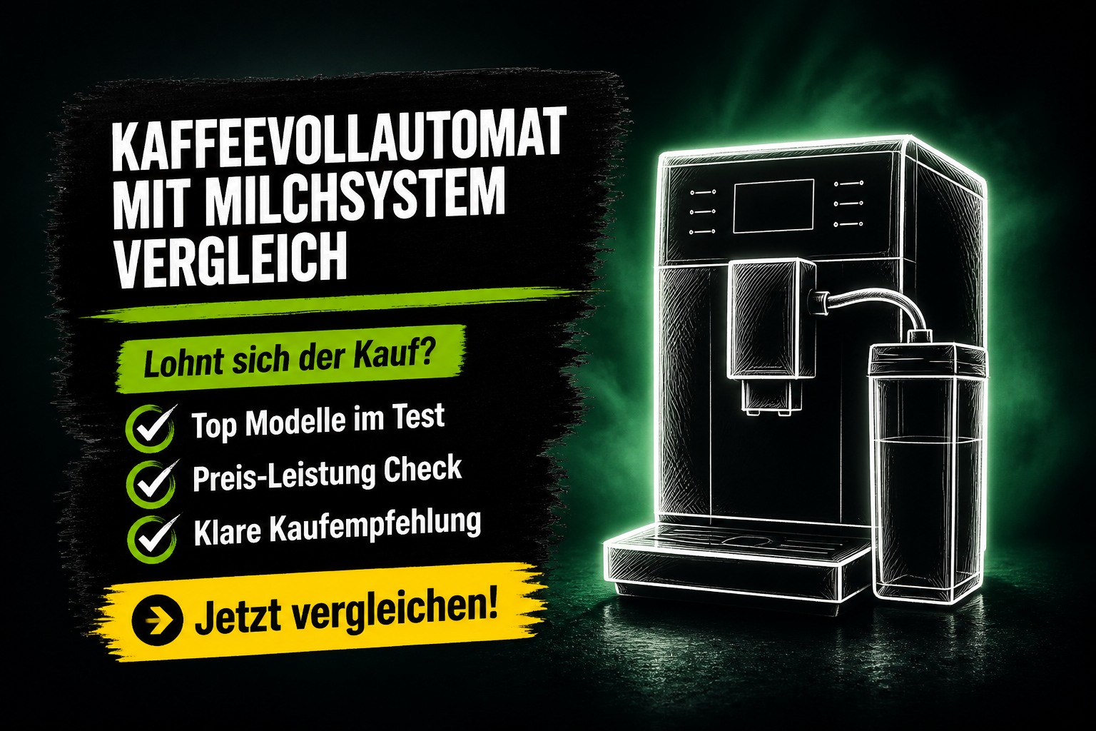 Kaffeevollautomat mit Milchsystem Vergleich 2026
