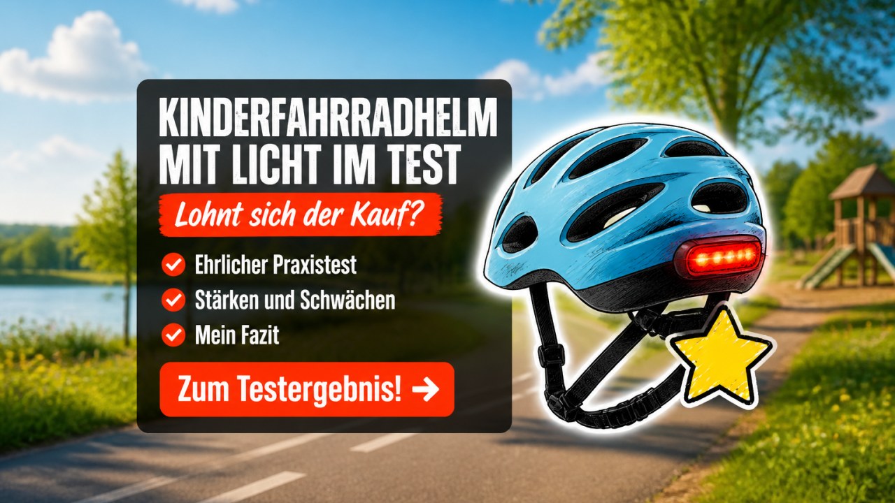 Kinderfahrradhelm mit Licht 2026: Testsieger