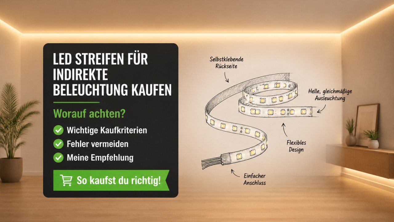 LED Streifen für indirekte Beleuchtung – Kaufberatung 2026