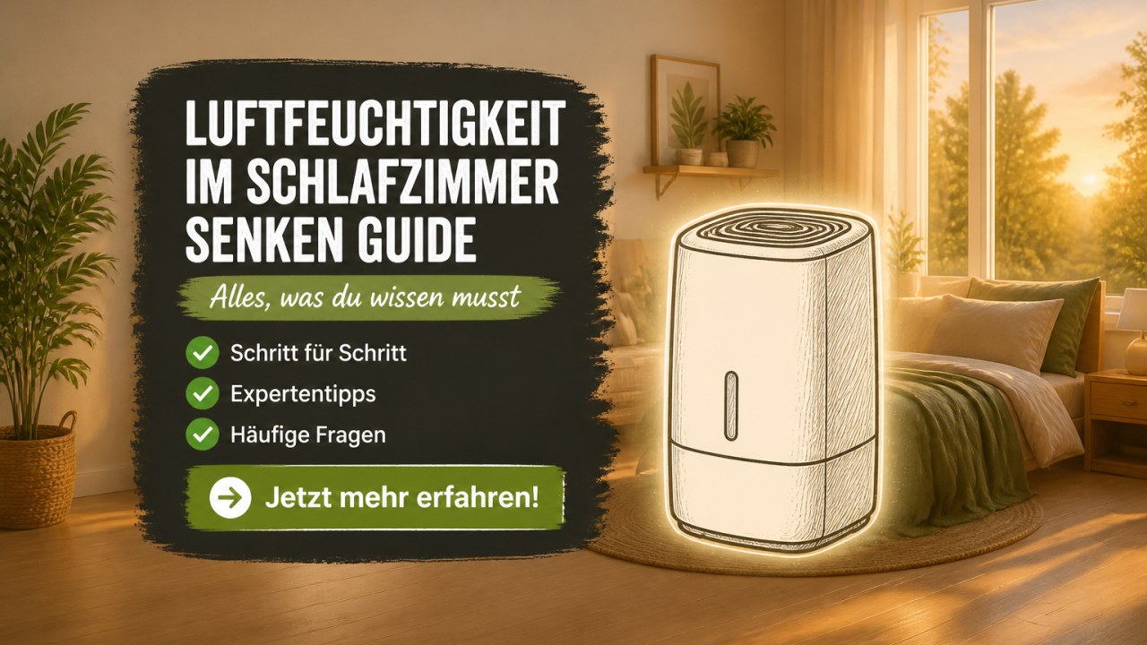 Luftfeuchtigkeit im Schlafzimmer senken - Ratgeber