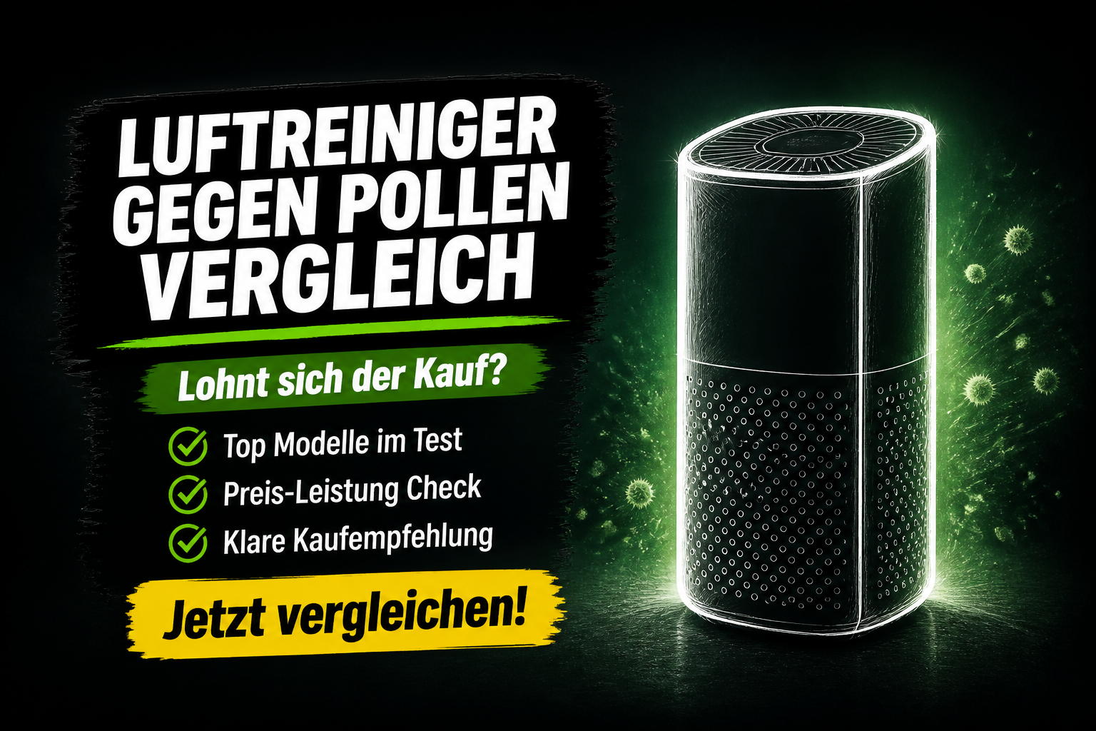Luftreiniger gegen Pollen Vergleich 2026