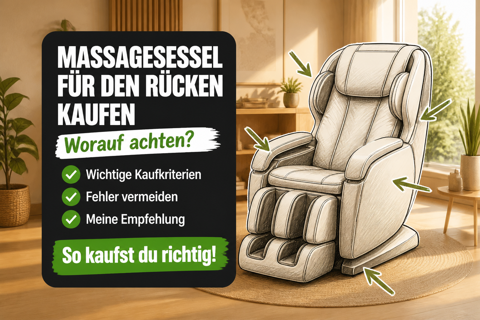 Massagesessel für den Rücken Ratgeber 2026
