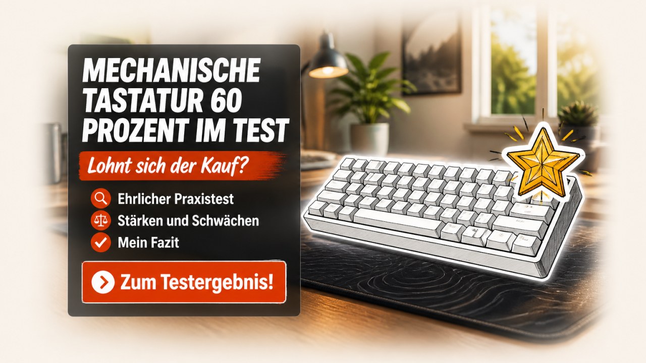 Mechanische Tastatur 60 Prozent Test 2026
