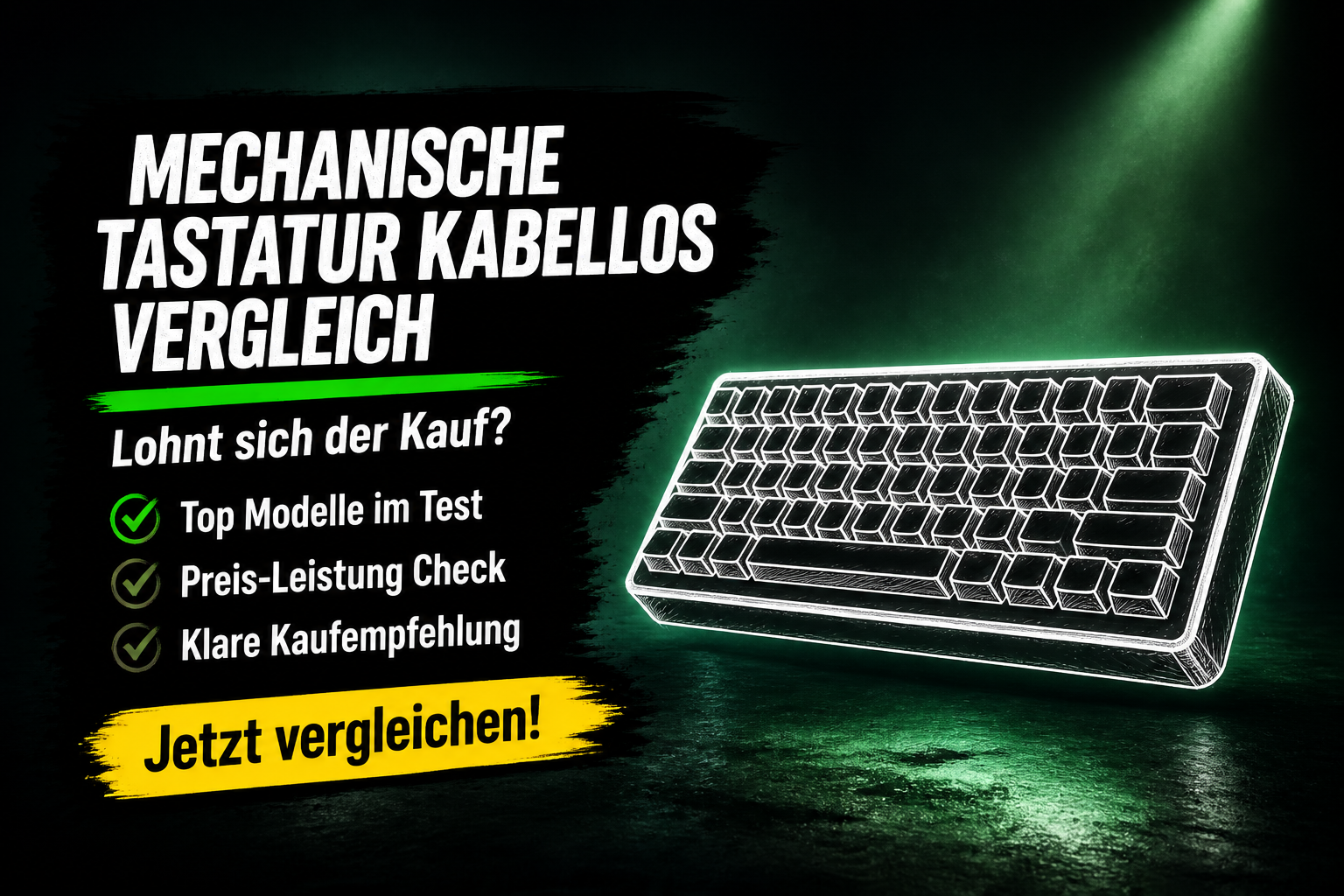 Mechanische Tastatur kabellos Vergleich 2026