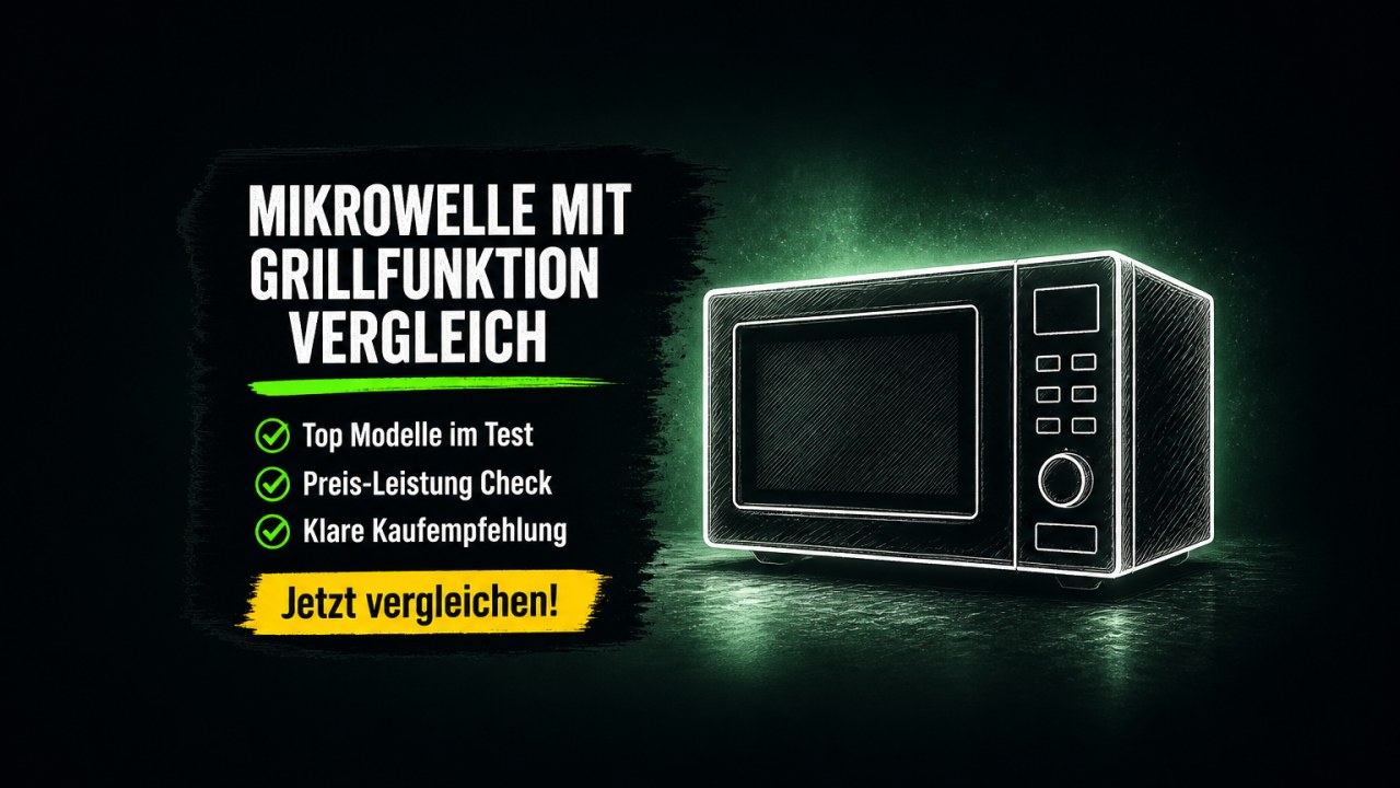 Mikrowelle mit Grillfunktion Test 2026