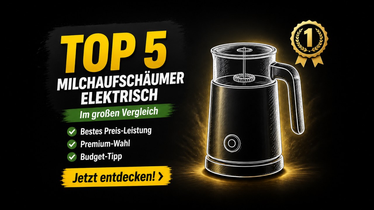 Die besten Milchaufschäumer elektrisch im Test 2026