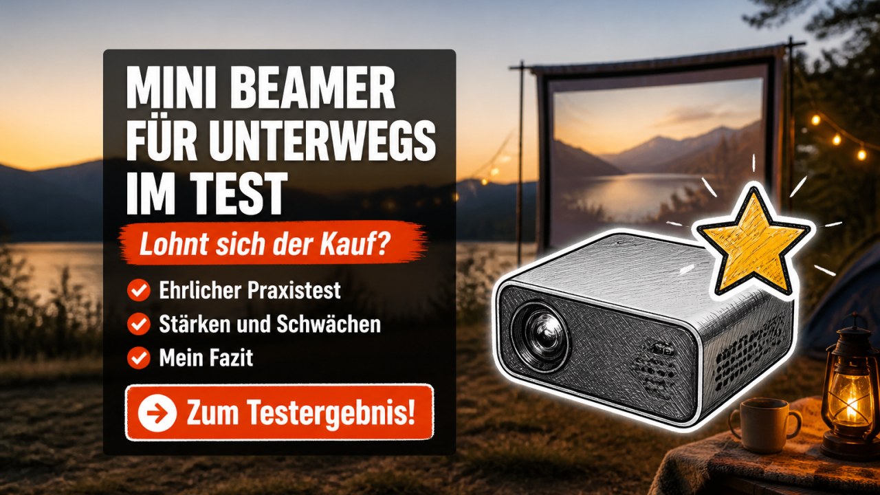 Mini Beamer für unterwegs 2026 - Vergleich