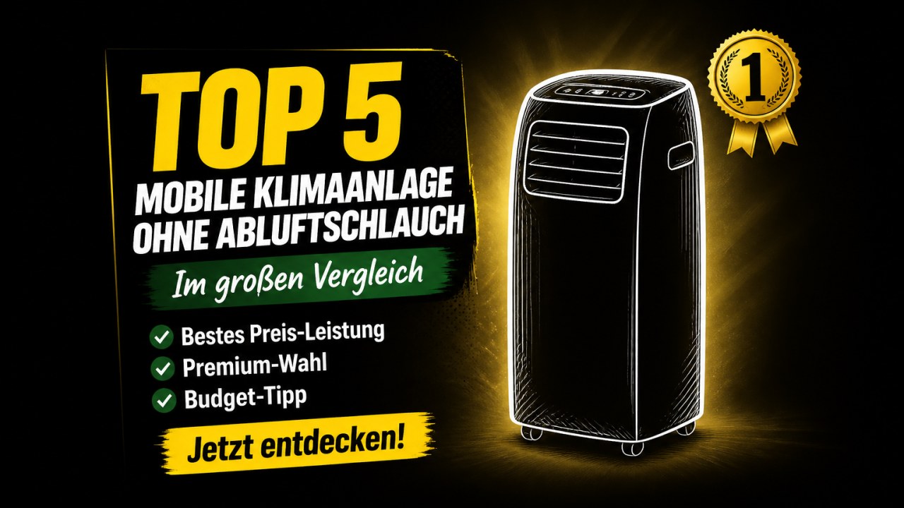 Die besten Mobile Klimaanlagen ohne Abluftschlauch 2026 im Test
