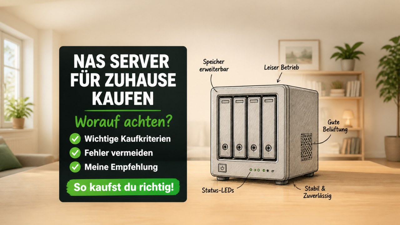 NAS Server für Zuhause Test 2026 – Kaufberatung & Top‑Modelle