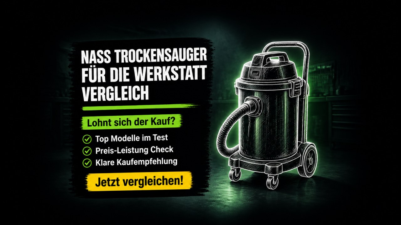 Nass Trockensauger Werkstatt Test 2026 – Top‑Modelle im Vergleich