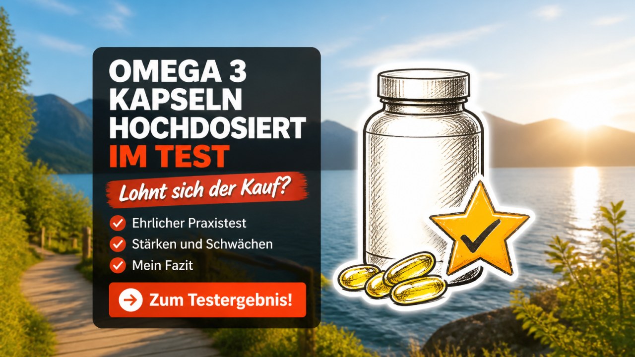 Omega 3 Kapseln hochdosiert Test 2026
