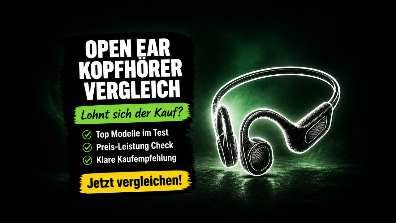 Open Ear Kopfhörer Vergleich 2026: Die besten Modelle im Test