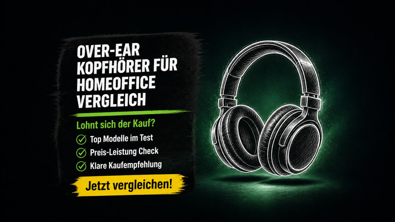 Over-Ear Kopfhörer für Homeoffice 2026