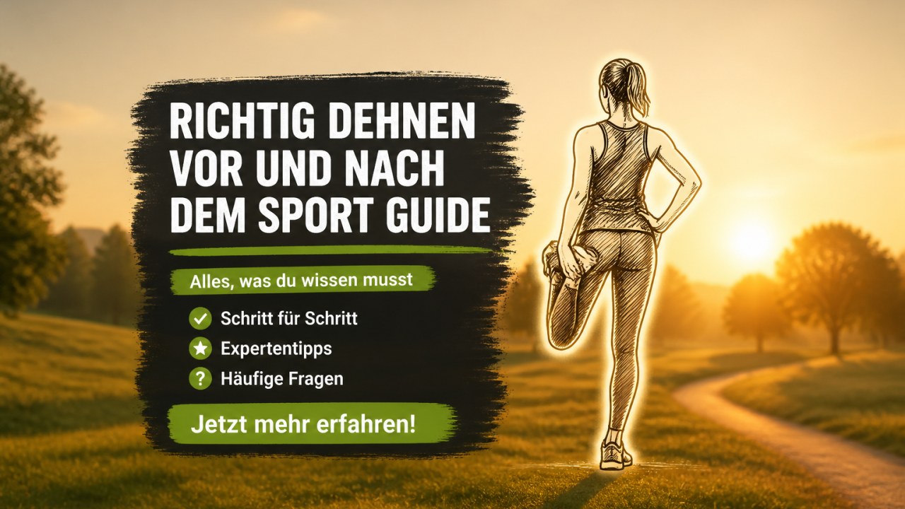 Richtig dehnen vor und nach dem Sport - Dehnratgeber