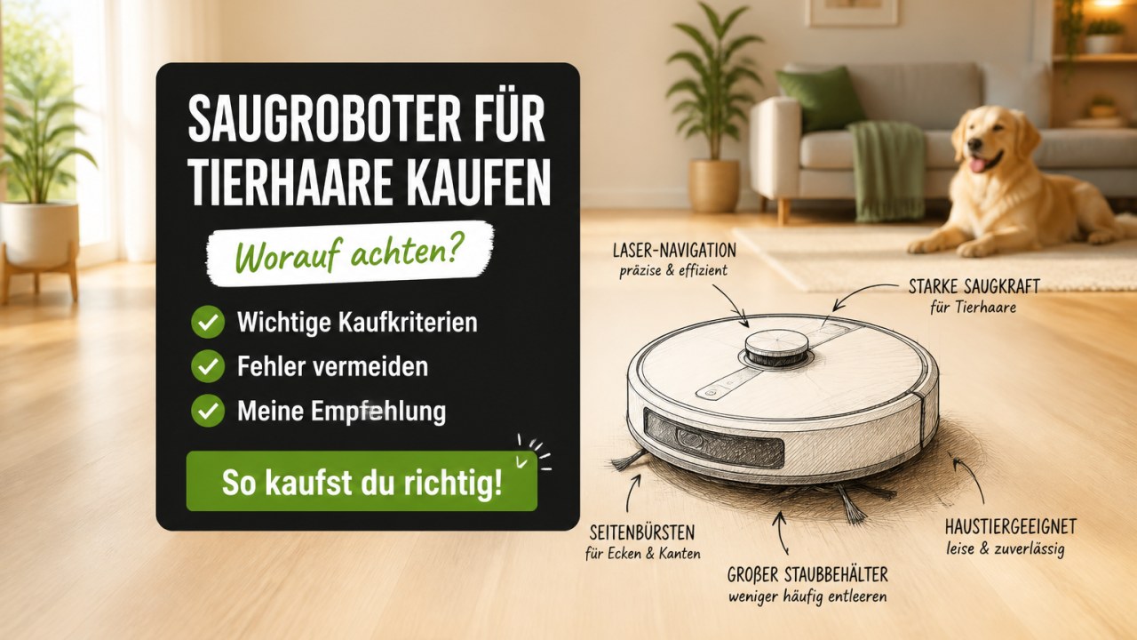 Saugroboter für Tierhaare Ratgeber 2026