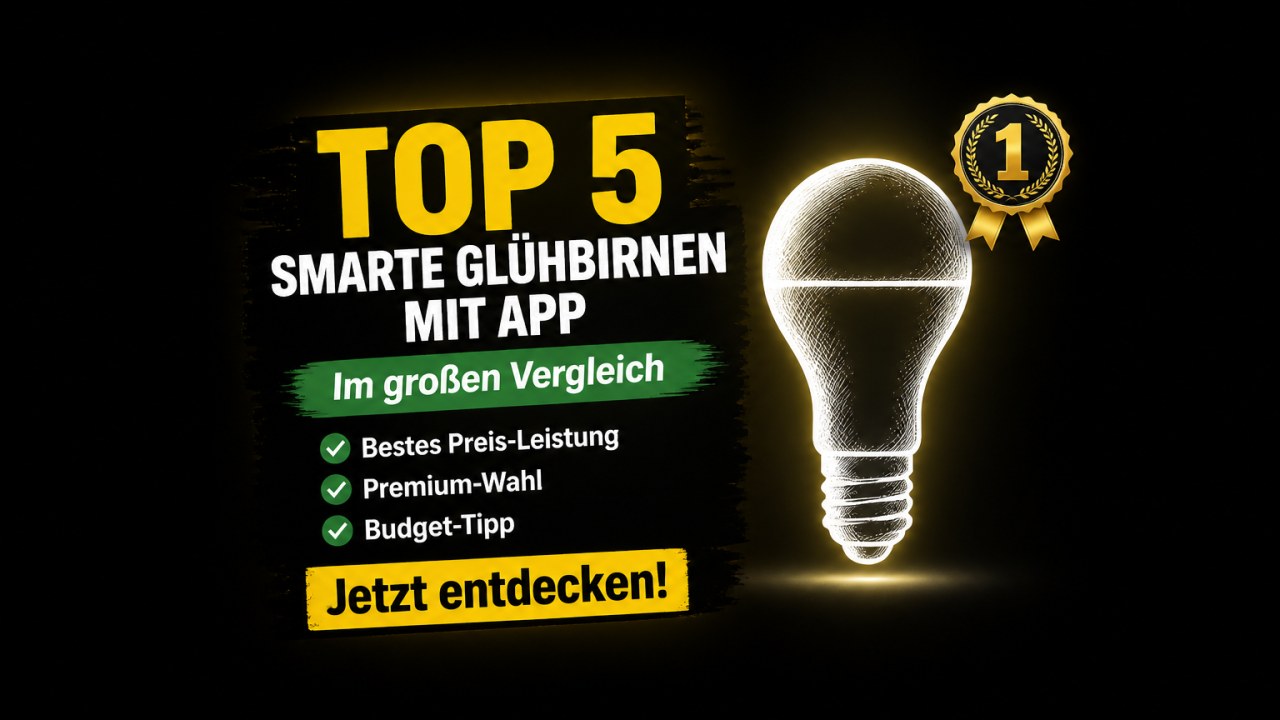 Smarte Glühbirnen mit App – Test & Vergleich 2026