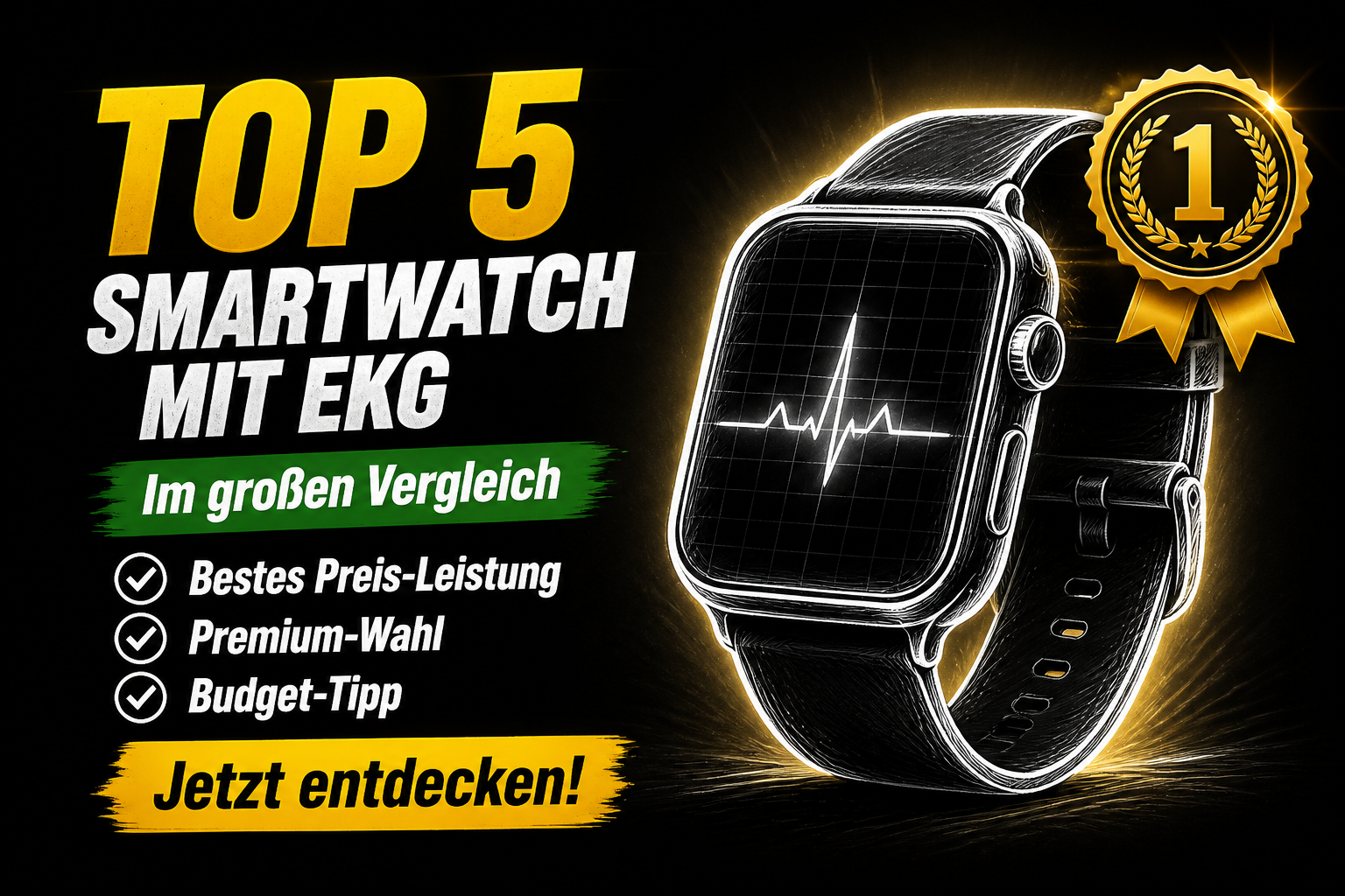Die besten Smartwatches mit EKG 2026 im Test