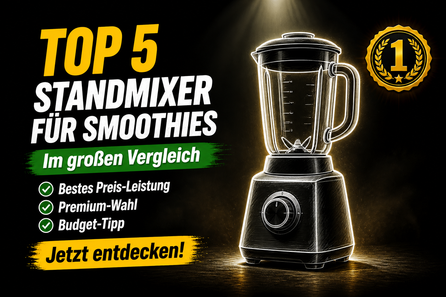 Die besten Standmixer für Smoothies im Test 2026