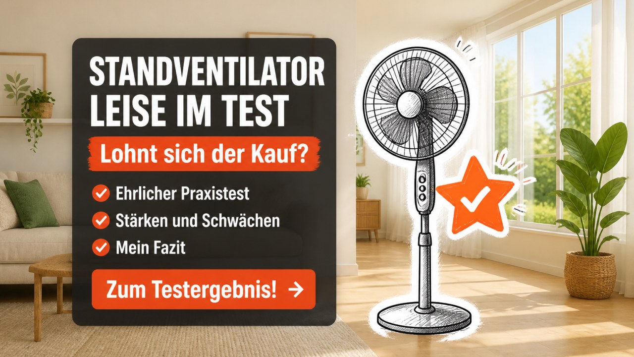 Standventilator leise Test 2026
