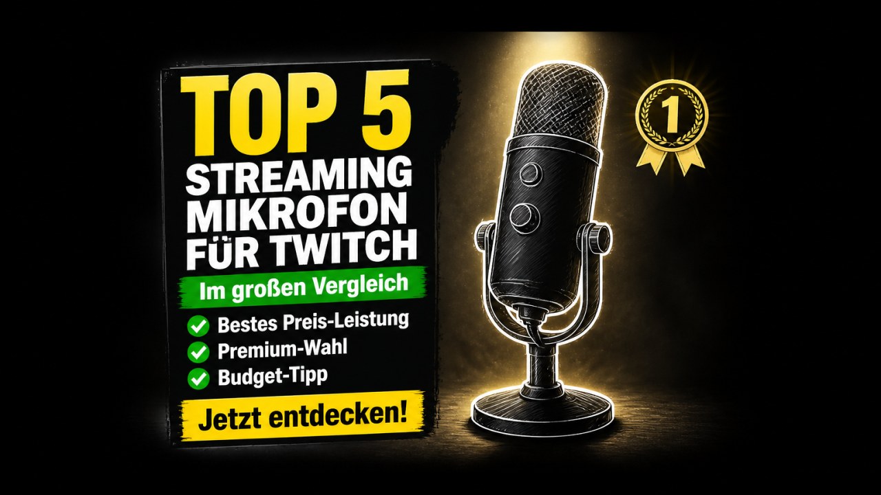 Streaming Mikrofon für Twitch – Test & Kaufberatung 2026